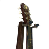 Dannan Wooden Upright Guitar Stand - Dark Walnut