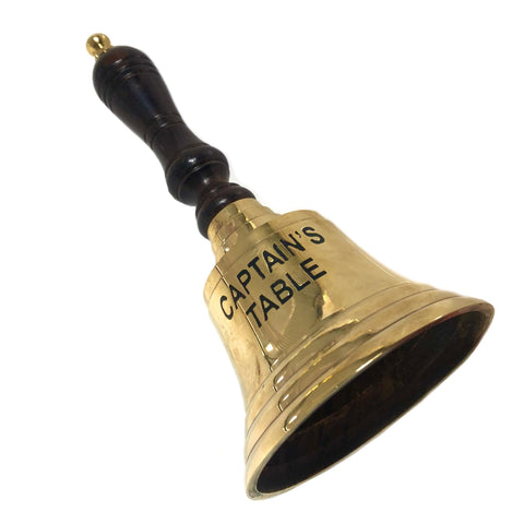 The Ventiano Medium Hand Bell with Wooden Handle - Tuned to C#