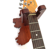 Brown Wooden Guitar Wall Hanger - Unique Ireland Design