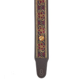 Classic Collection La Grange Guitar Strap by Vtar, Made with Vegan Leather For Acoustic, Bass and Electric
