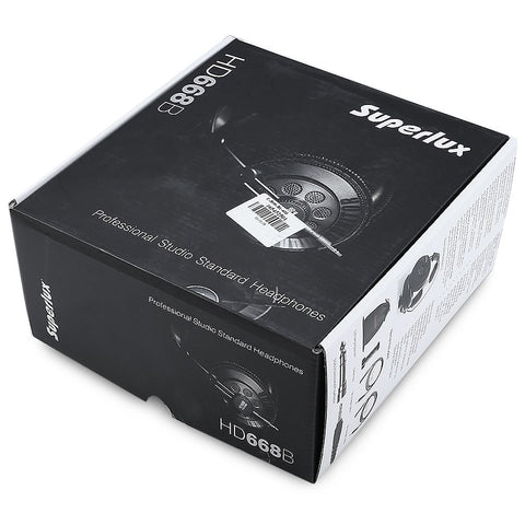 Superlux HD668B Headphones 1 to 1 Music