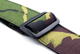 Vtar Military Camouflage Series Guitar Strap With - Khaki Green