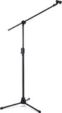 HERCULES MS533B Hideaway Boom Stand, Black