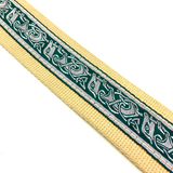 Handmade Irish Celtic Hemp Guitar Strap by VTAR, Vegan Bass, Acoustic, Electric - 1to1 Music