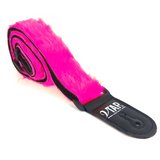 Colourful VTAR Vegan Faux Fur Guitar Straps Acoustic, Electric, Bass (UK Made) - 1to1 Music