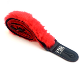 Colourful VTAR Vegan Faux Fur Guitar Straps Acoustic, Electric, Bass (UK Made) - 1to1 Music