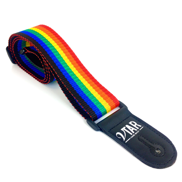 Guitar strap rainbow discount