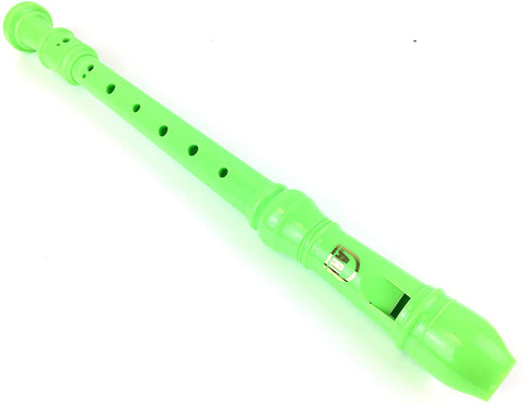 Copy of Lark Soprano School Baroque Recorder - Various Colours (Solid Green - 3 Piece)