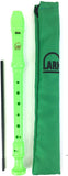 Copy of Lark Soprano School Baroque Recorder - Various Colours (Solid Green - 3 Piece)
